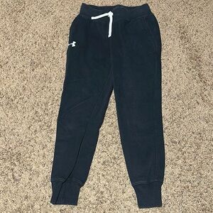 Under Armour Kids Black Jogger Pants